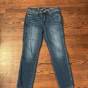 J. Crew brand new vintage slim straight jeans, 28